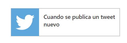 Desencadenador Twitter