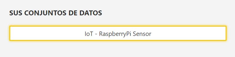 Elegimos nuestro Conjunto de Datos en Streaming