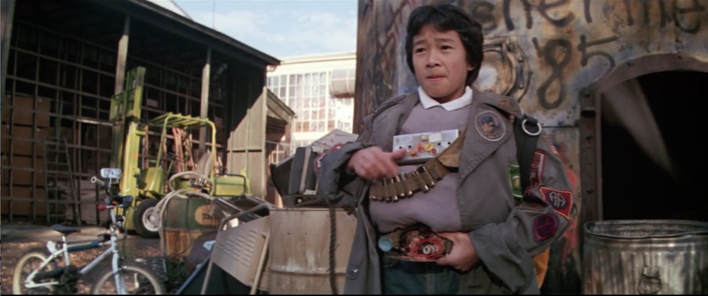 El joven Data de "Los Goonies", toda una inspiración.