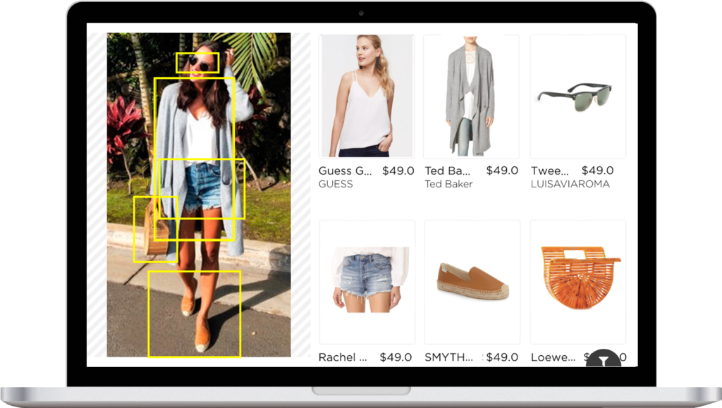 Oyper detecta las piezas de ropa en tus fotos