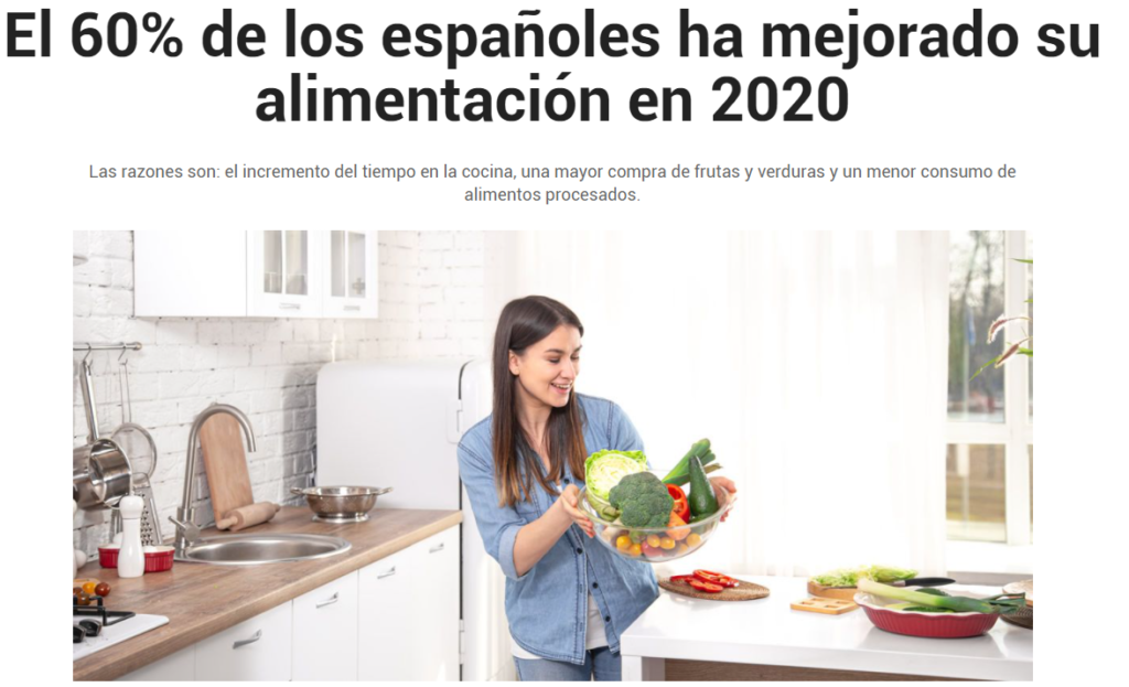 Mejora de la alimentación en 2020 según el estudio - Plan Anual Herbalife 2020